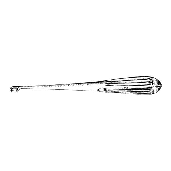 Jarit Bruns Orthopedic Curette 8" Ea