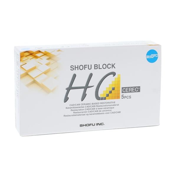 HC Block LT One-Layer Milling Blocks Low Translucency Medium A2-LT f/ CEREC 5/Bx