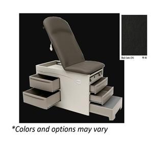 Access Exam Table Black Satin 500lb Capacity