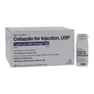 Cefazolin Injection 1gm/vl Powder ADD-Vantage Vial 25/Package
