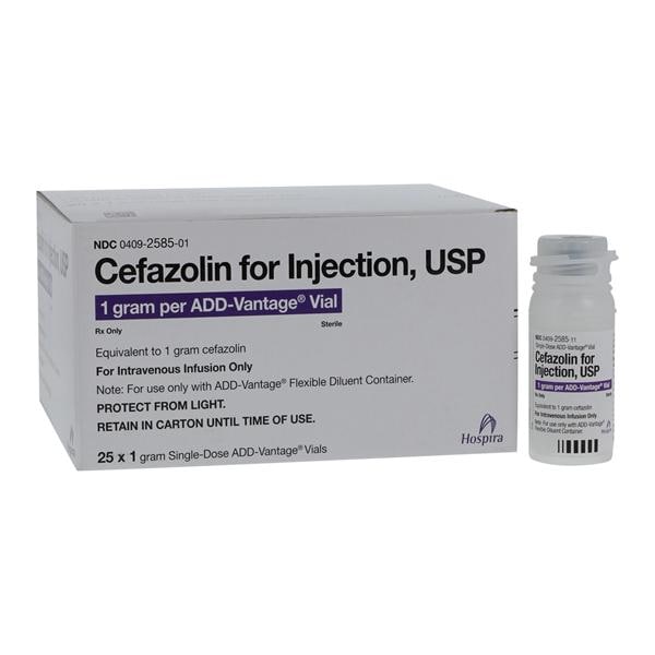 Cefazolin Injection 1gm/vl Powder ADD-Vantage Vial 25/Package