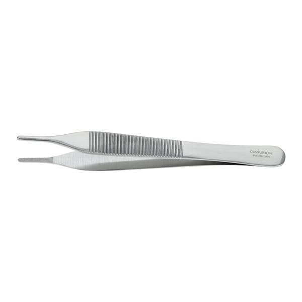 Adson Tissue Forcep Straight 4.75" Stainless Steel Sterile 20/Ca