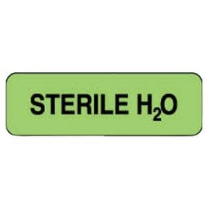 Paper Labels Fluorescent Green 1-1/4x3/8" 1000/Rl