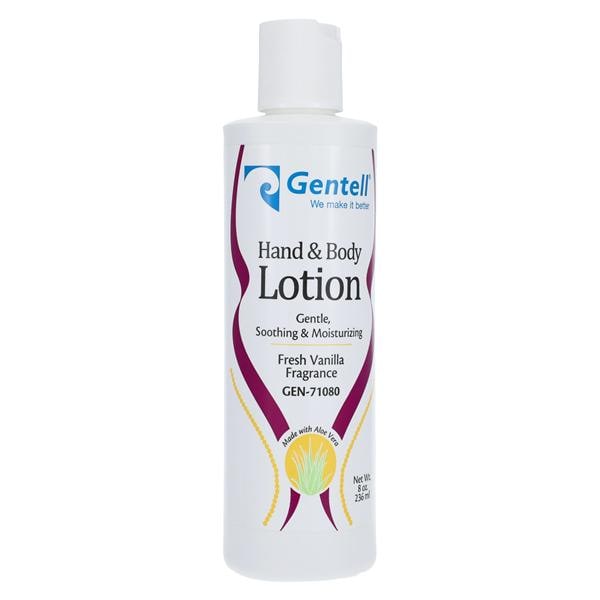 Moisturizing Lotion 8oz Fresh Vanilla Scent Non-Greasy Ea, 24 EA/CA