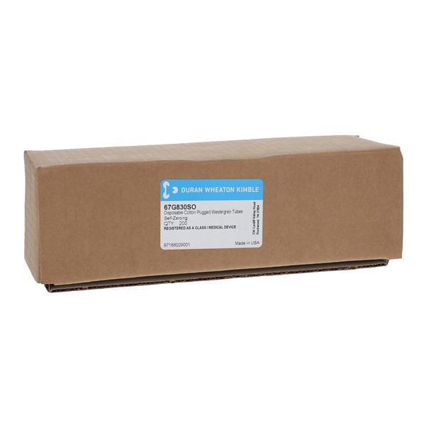 Westergren ESR: Erythrocyte Sedimentation Rate Tube Soda Lime Glass Clear 200/Bx