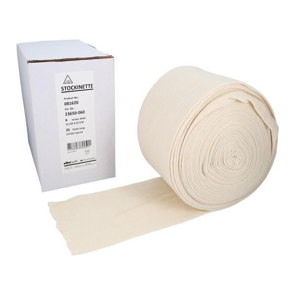Orthopedic Stockinette Natural 6"x25yd, 6 RL/CA