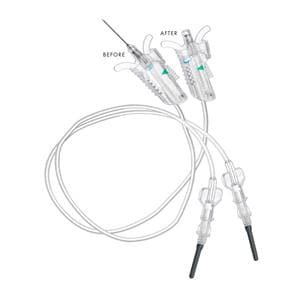 VanishPoint Blood Collection Set 21gx3/4" Dark Green Safety 12" Tubing 50/Bx, 4 BX/CA