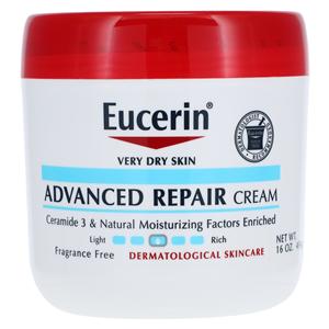 Eucerin Advanced Repair Cream 16oz Fragrance Free 1/Bt, 12 BT/CA