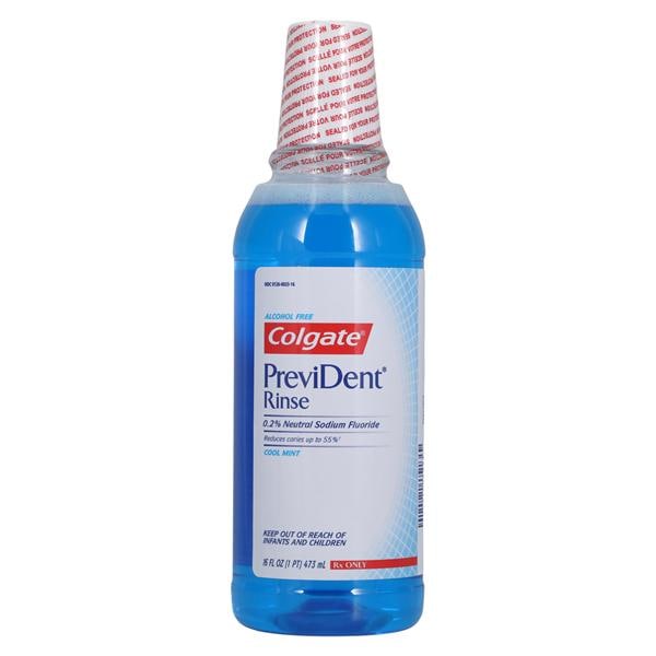Colgate PreviDent Fluoride Rinse 0.2% NaF Mint Ea, 12 EA/CA