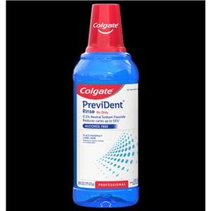 Colgate PreviDent Fluoride Rinse 0.2% NaF Mint Ea