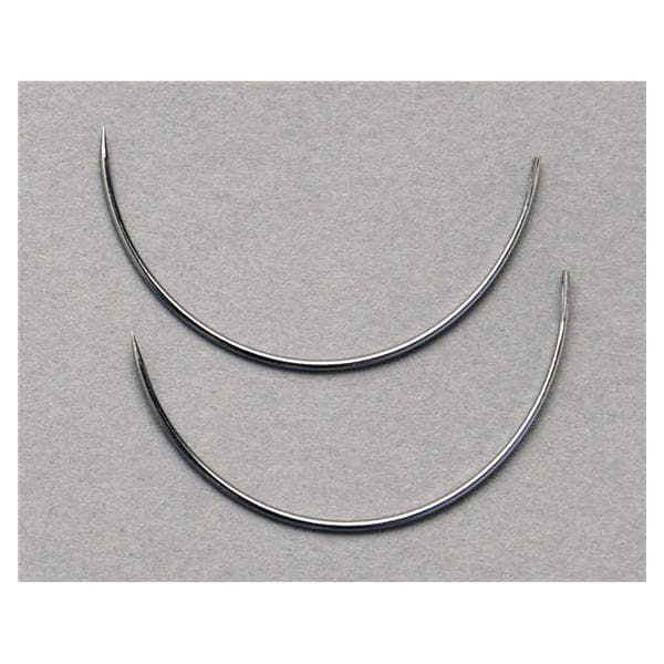 Surgical Needle .024x.866" 1/2 Circle Stainless Steel French Spring Eye 144/Bx