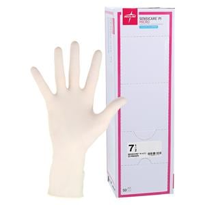 SensiCare PI Polyisoprene Surgical Gloves 7.5 Cream