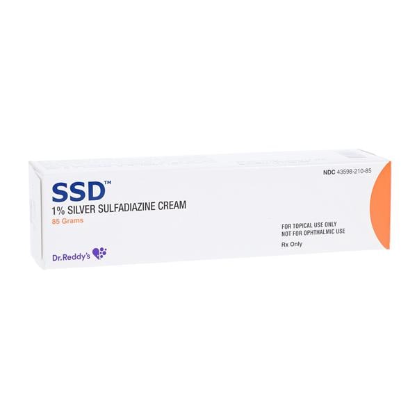 Silver Sulfadiazine Topical Cream 1% Tube 85gm Each