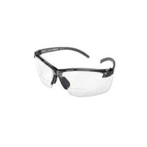 Safety Glasses Bifocals 2.0x Clear Lens / Black Frame Ea