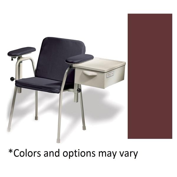 289 Ultra Free Blood Drawing Chair UF Cranberry Ea