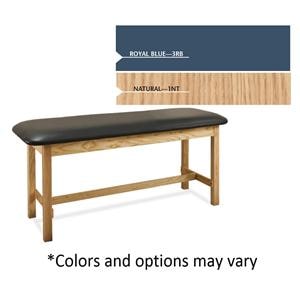 Classic Series Straight Line Treatment Table Royal Blue 400lb Capacity