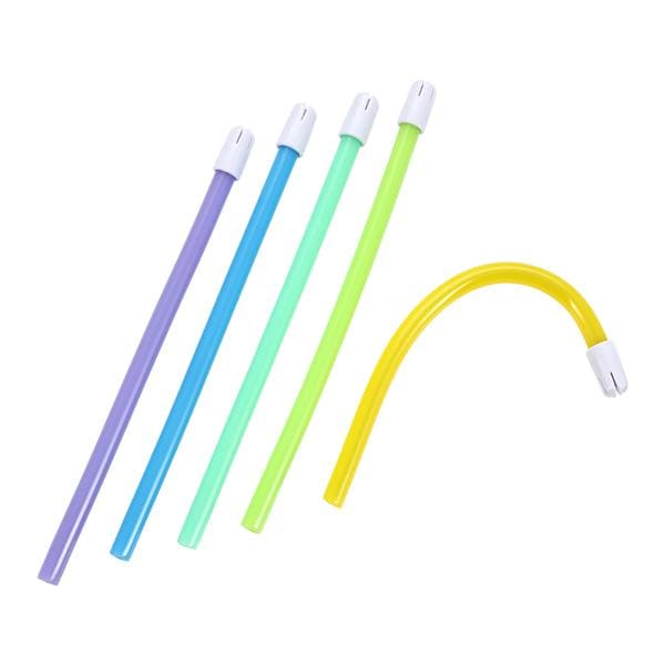 BeeSure Rainbow Saliva Ejectors Assorted 500/Bx