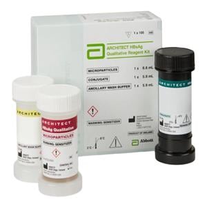 HBsAg: Hepatitis B Surface Antigen Reagent 2x4mL 100 Tests Ea