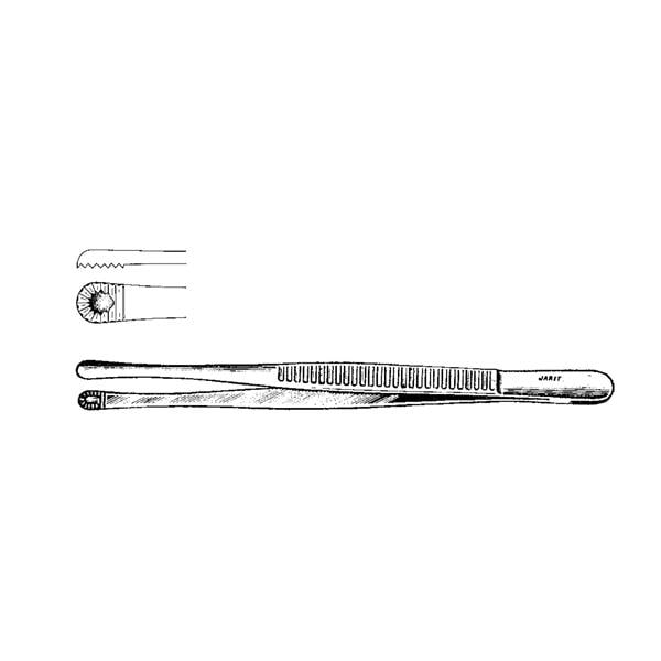 Russian Tissue Forcep 8" Ea