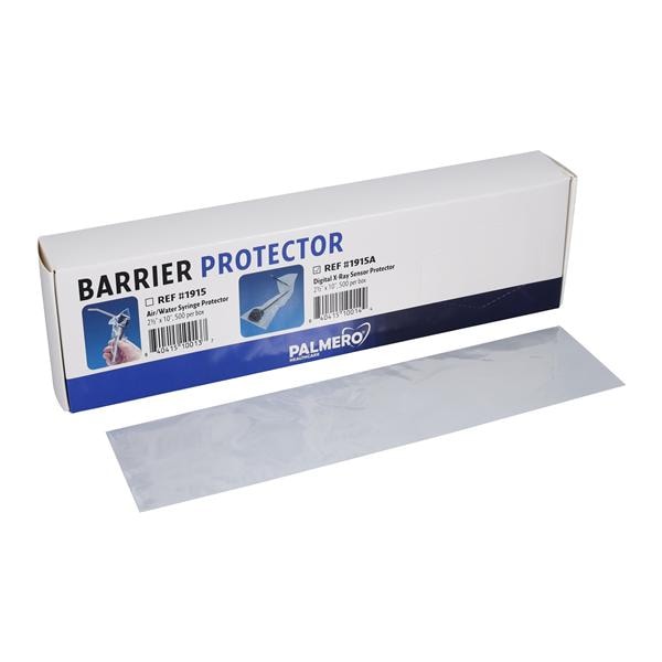 500 Manicotti Sterili Sensori Dentali 500 Manicotti Per Sensori Raggi X Dentale #1 &ndash; Misura Piccola 1-3/8 X 8 Pollici, Trasparenti, Sterili Biadesivo 3 M