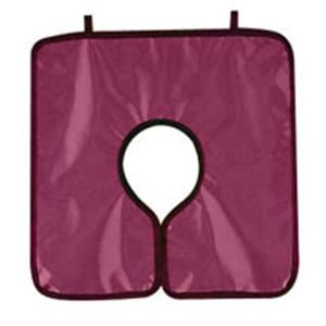 Cling Shield Lead-Free X-Ray Apron Panoramic Poncho Adult Mauve w/o Coll Ea
