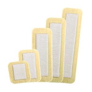 Aquacel Ag Ionic Silver Surgical Cover Dressing 3-1/2x6" Sterile Rectangle Adhs