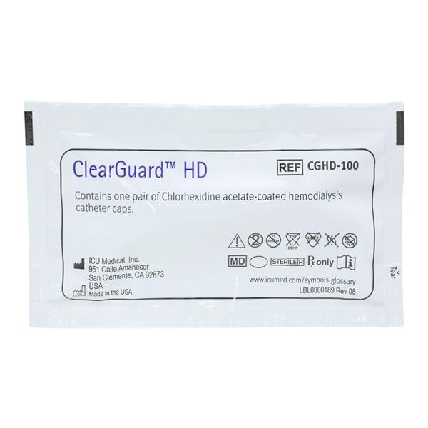 ClearGuard HD Barrier Cap 100/Bx