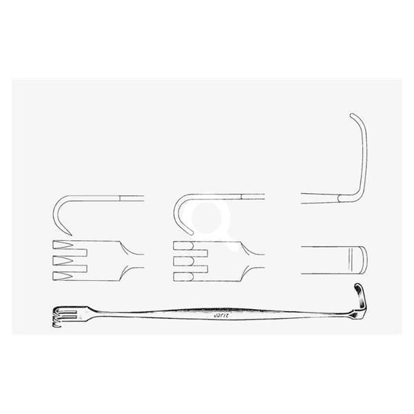 Senn Retractor 6-1/4" Stainless Steel Reusable Ea