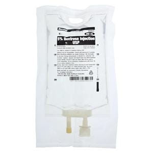 Injection Bag Dextrose 5% 250mL Viaflo Ea