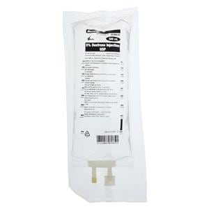 Injection Bag Dextrose 5% 500mL Viaflo Ea