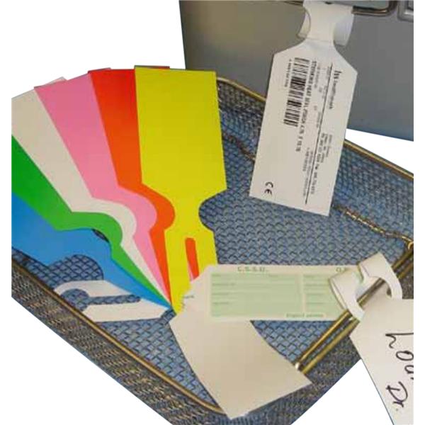 Instrument Tray Label Black 8.5x2.5" 500/Bx