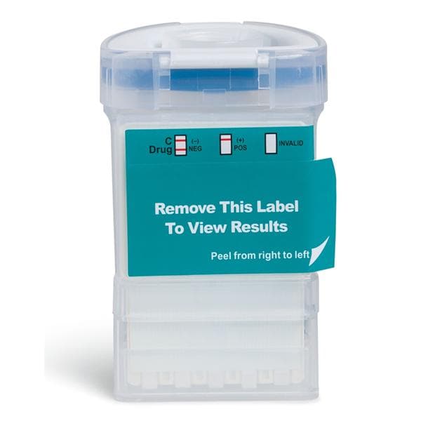 EZ Split Key 5 Panel Drug Screen Test Cup CLIA Waived 25/Bx