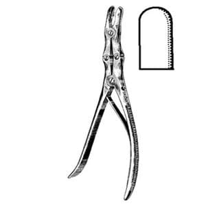 Leksell Bone Rongeur Slight Curve Stainless Steel Non-Sterile Ea