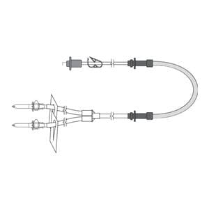 Repeater Pump Tube Set Luer Lock 2 UniSpike 10/Ca