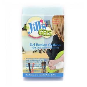 Bunion Cushion Gel 1/4" Thick Washable Ea