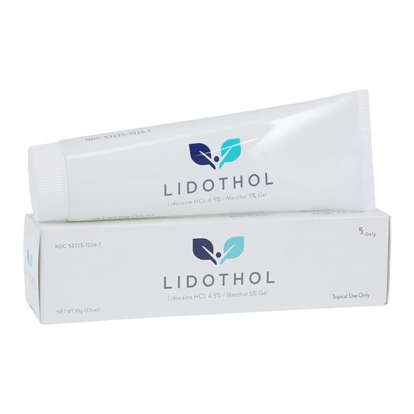 Lidothol Topical Gel 4.5%/5% Tube 3.5gm Each