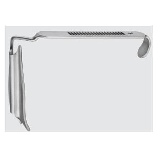 McIvor Retractor Tongue Blade 89x32mm Stainless Steel Non-Sterile Reusable Ea