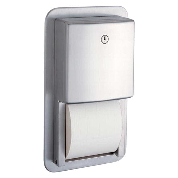 Toilet Tissue Dispenser Satin Finish Ea