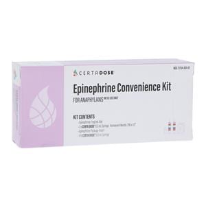 CertaDose Epinephrine Injection 1mg/mL Convenience Kit SDV Each
