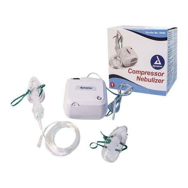 Nebulizer Compressor Sm Vol Mthpc Prtbl 6.9' Tbng W/ Adlt Msk / Chld Msk 6/Ca