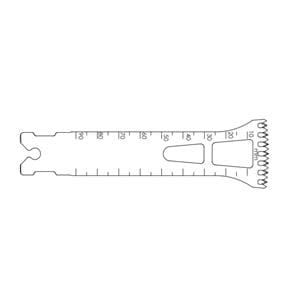 Blade Bone Saw 90.0x31.0mm Sagittal/Occipital Large Ea