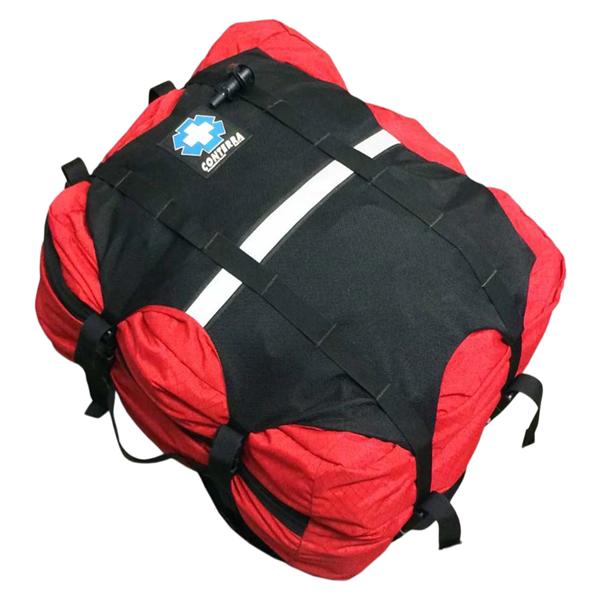 Carry Case 18x22x10" Red/Black 3 Handles