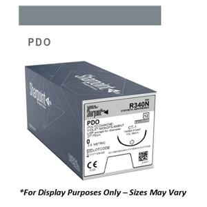 Suture 2-0 70cm Polydioxanone Monofilament FS-1 Violet 12/Bx