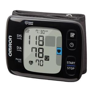 7 Series Blood Pressure Monitor Black/Gray Wrist Digital LCD Display Ea, 10 EA/CA