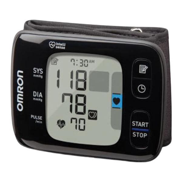 7 Series Blood Pressure Monitor Black/Gray Wrist Digital LCD Display Ea, 10 EA/CA