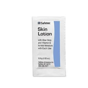 Safetec Moisturizing Lotion Vitamin E/Aloe 0.9g 900/Ca