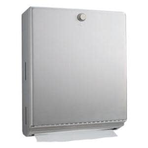 Classic Series Paper Towel Dispenser Satin Finish Stainless Steel Ea
