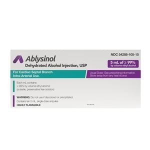 Ablysinol Injection 99% Ampule 5mL 10/Package
