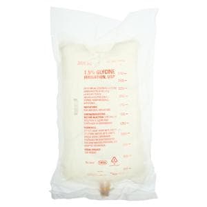Irrigation Solution Glycine 1.5% 3000mL Bag 4/Case