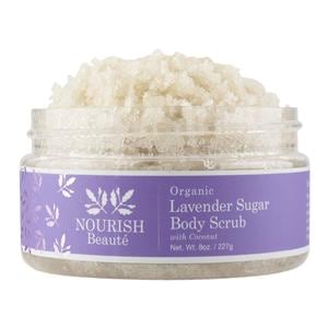 Nourish Beaute Sugar Scrub Lavender 8oz/Jr